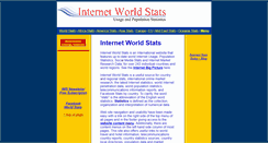 Desktop Screenshot of internetworldstats.com