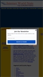 Mobile Screenshot of internetworldstats.com